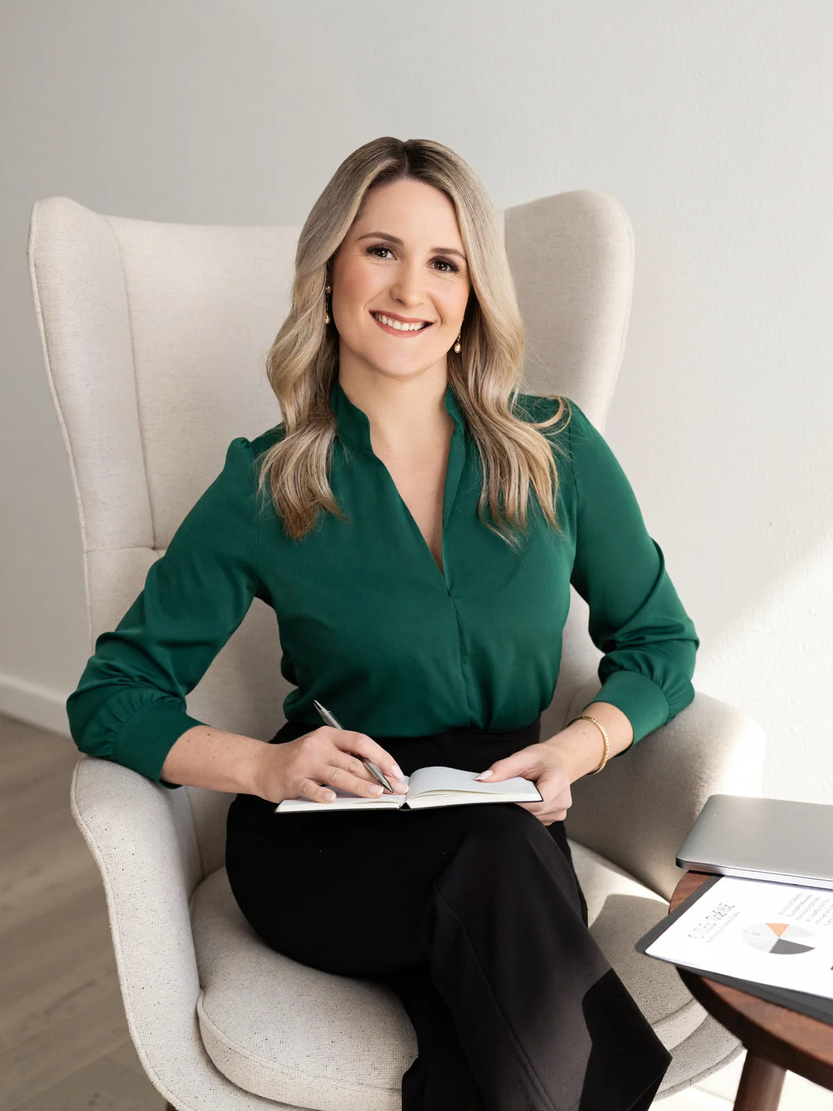 Portrait of Jamee White, CPA, founder of NextEra